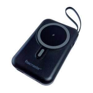 TECMASTER POWERBANK INALÁMBRICO MAGSAFE 10.000 MAH, CARGA RÁPIDA